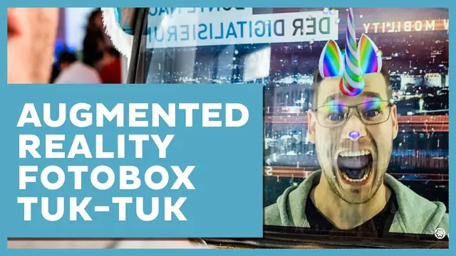 Vorschaubild zum Video: Augmented Reality Tuk Tuk Photobooth - AR Experience by POSOMAT Media Art
